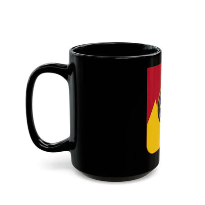 607th Armored Field Artillery Battalion v2 (U.S. Army) Black Coffee Mug - Go Mug Yourself