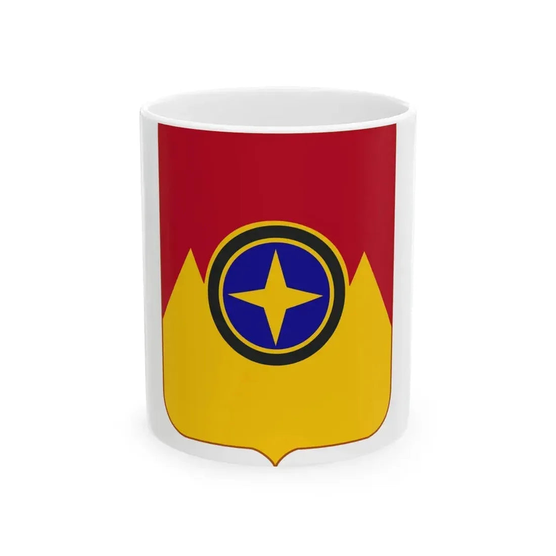 607th Armored Field Artillery Battalion v2 (U.S. Army) White Coffee Mug 11oz - Go Mug Yourself