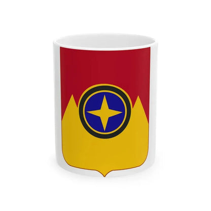 607th Armored Field Artillery Battalion v2 (U.S. Army) White Coffee Mug 11oz - Go Mug Yourself