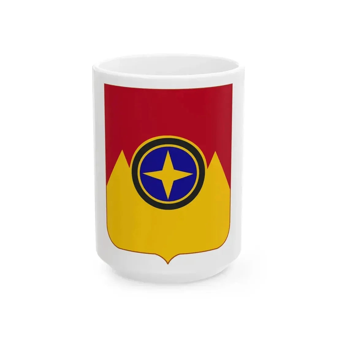 607th Armored Field Artillery Battalion v2 (U.S. Army) White Coffee Mug 15oz - Go Mug Yourself