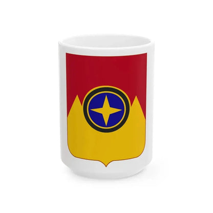 607th Armored Field Artillery Battalion v2 (U.S. Army) White Coffee Mug 15oz - Go Mug Yourself