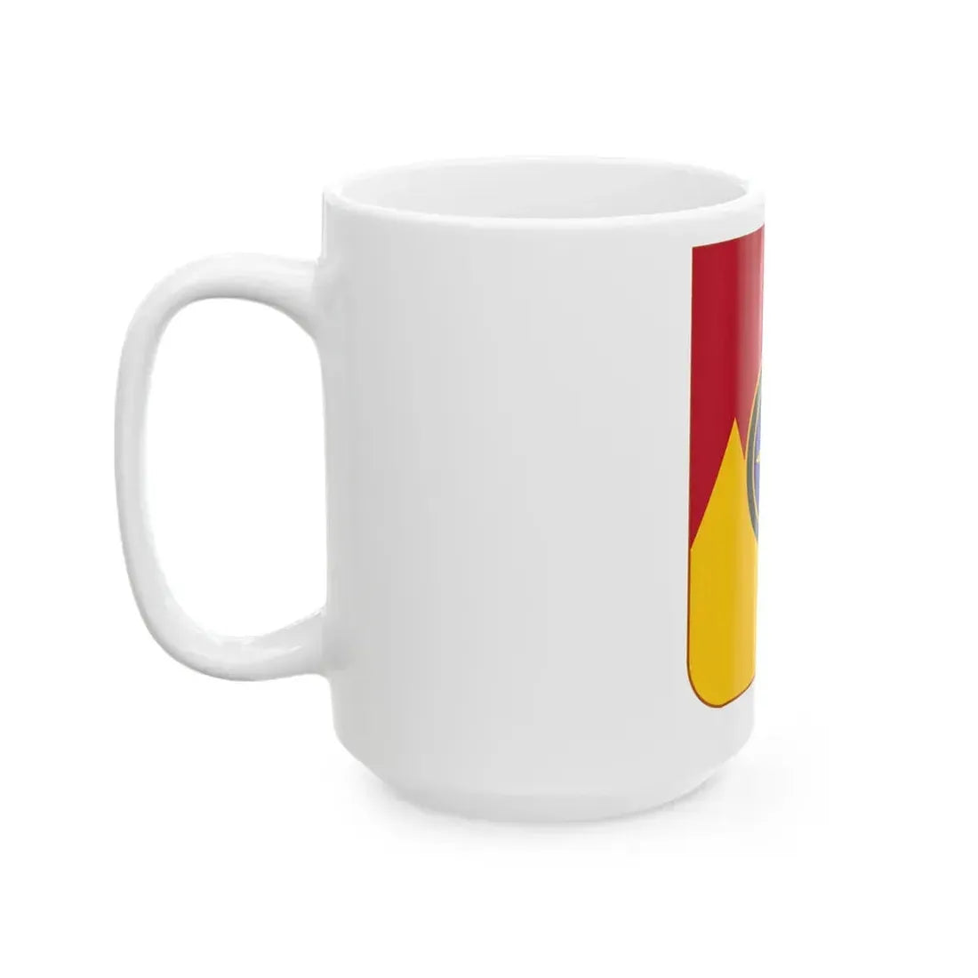 607th Armored Field Artillery Battalion v2 (U.S. Army) White Coffee Mug - Go Mug Yourself