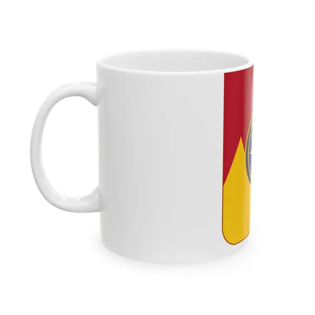 607th Armored Field Artillery Battalion v2 (U.S. Army) White Coffee Mug - Go Mug Yourself