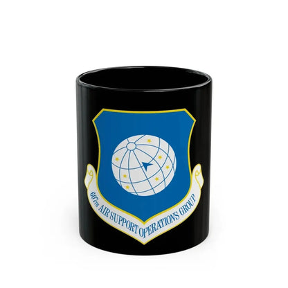 607th ASOGR (U.S. Air Force) Black Coffee Mug 11oz - Go Mug Yourself