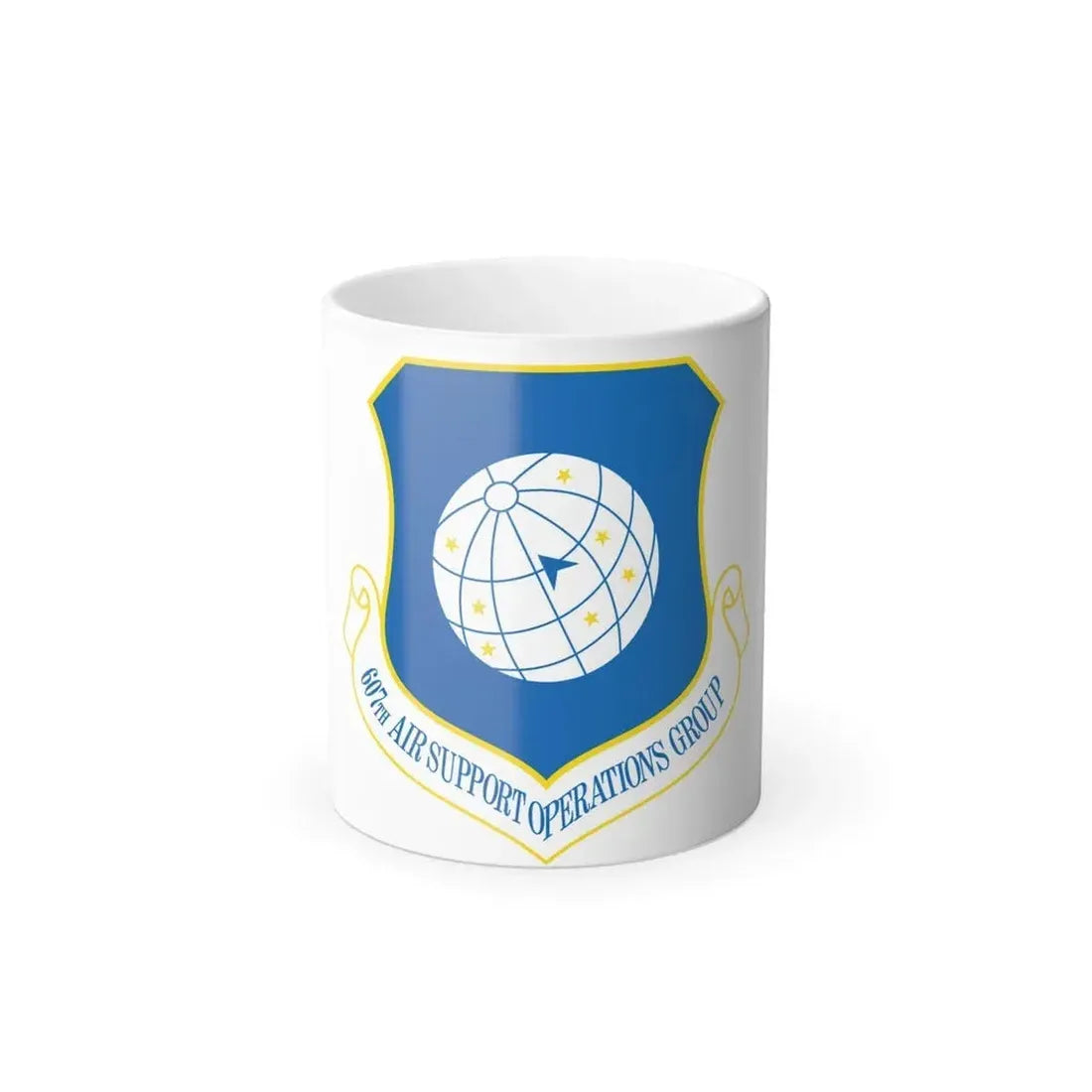 607th ASOGR (U.S. Air Force) Color Changing Coffee Mug 11oz - Go Mug Yourself