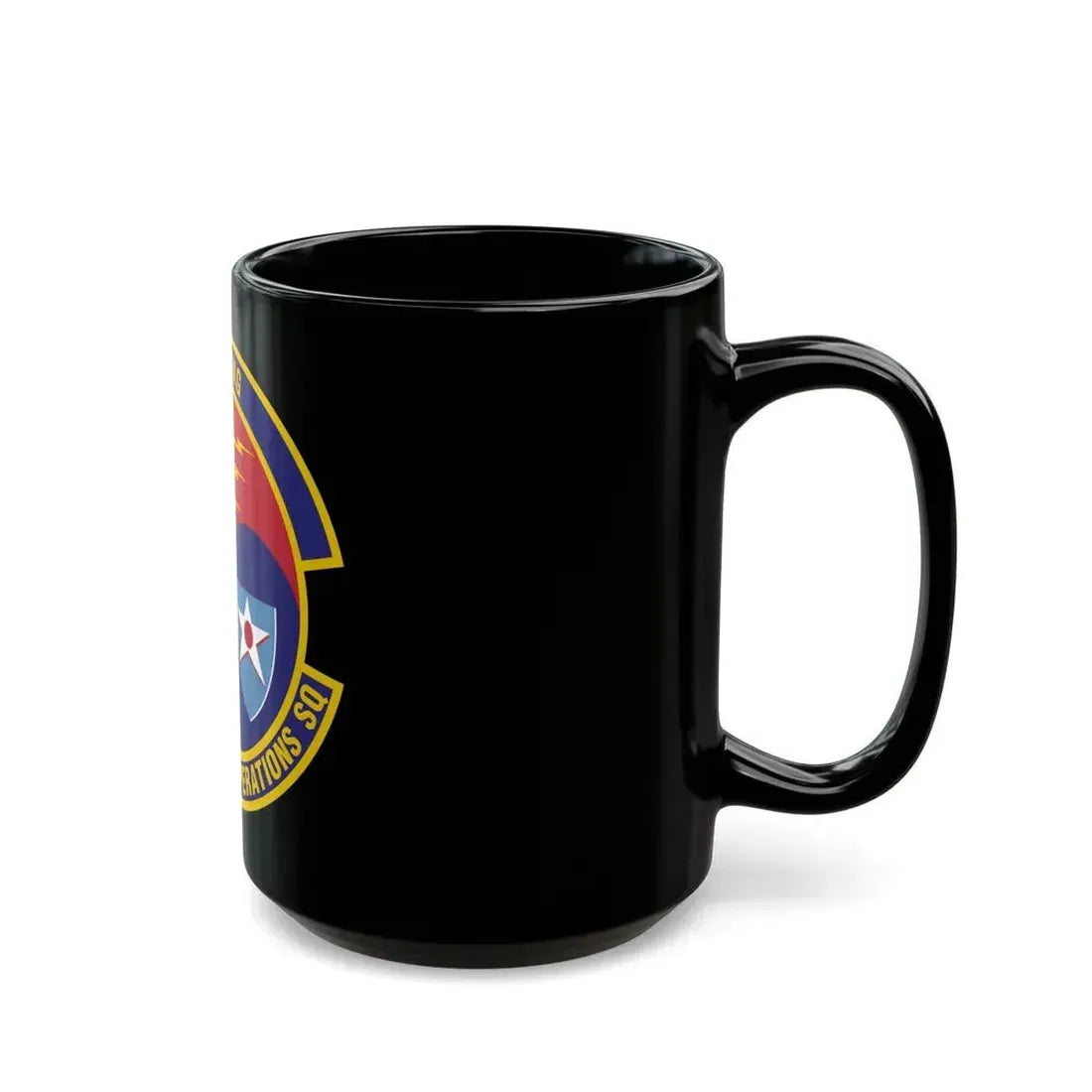 607th Combat Operations Squadron (U.S. Air Force) Black Coffee Mug - Go Mug Yourself