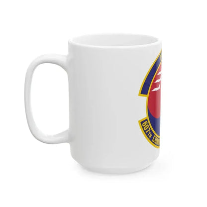 607th Combat Operations Squadron (U.S. Air Force) White Coffee Mug - Go Mug Yourself