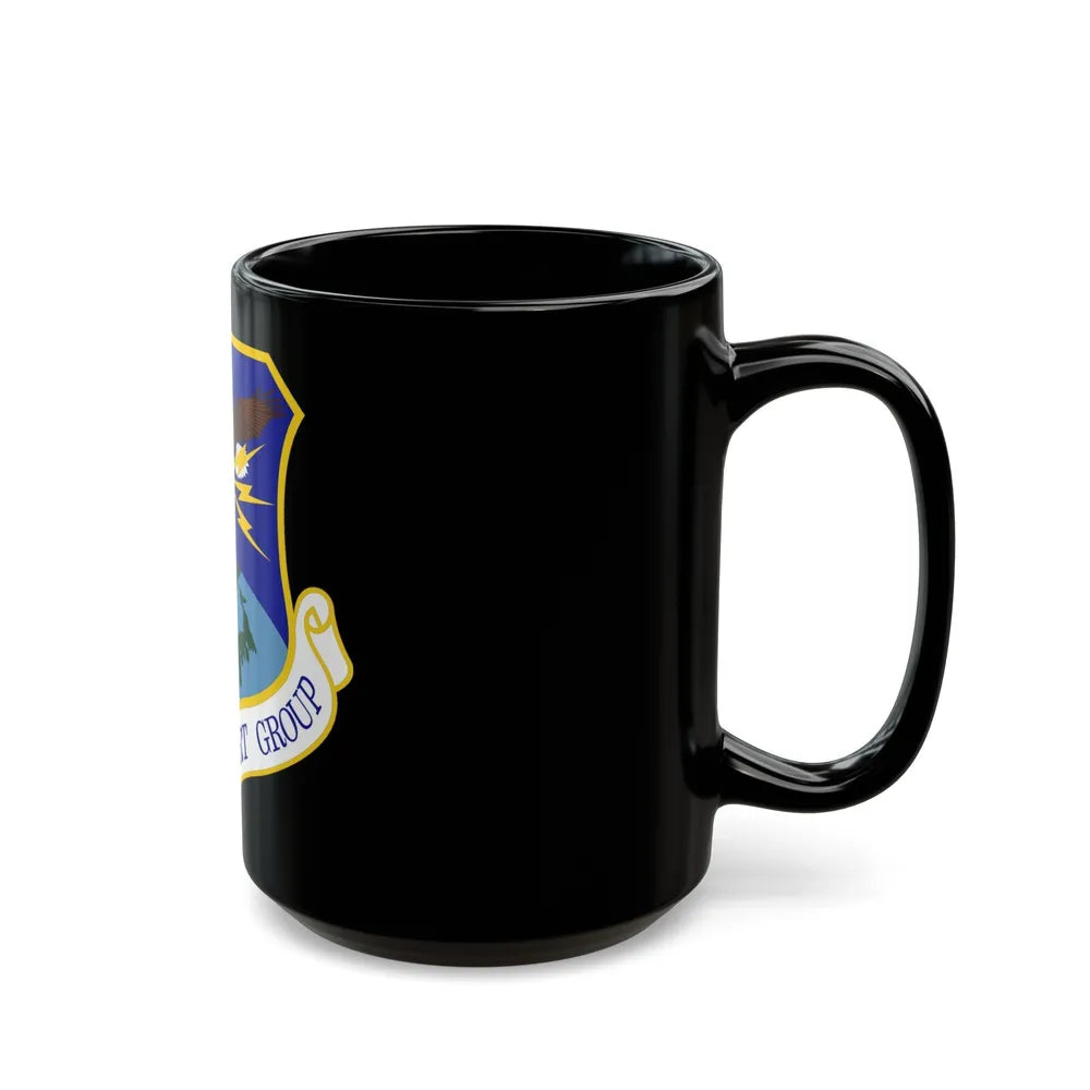 607th Support Group (U.S. Air Force) Black Coffee Mug-Go Mug Yourself