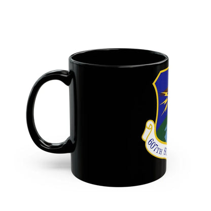 607th Support Group (U.S. Air Force) Black Coffee Mug-Go Mug Yourself