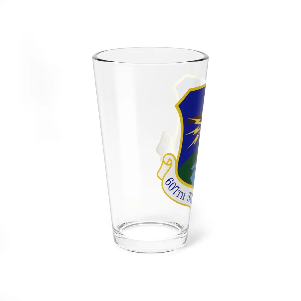 607th Support Group (U.S. Air Force) Pint Glass 16oz-Go Mug Yourself