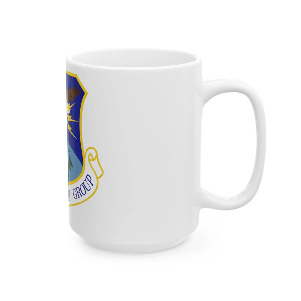 607th Support Group (U.S. Air Force) White Coffee Mug-Go Mug Yourself