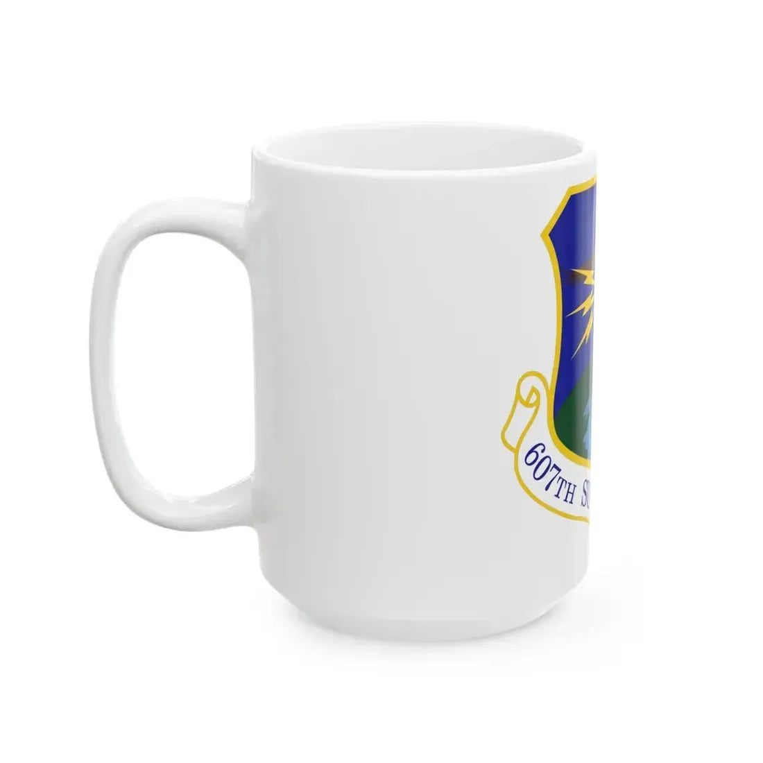 607th Support Group (U.S. Air Force) White Coffee Mug - Go Mug Yourself