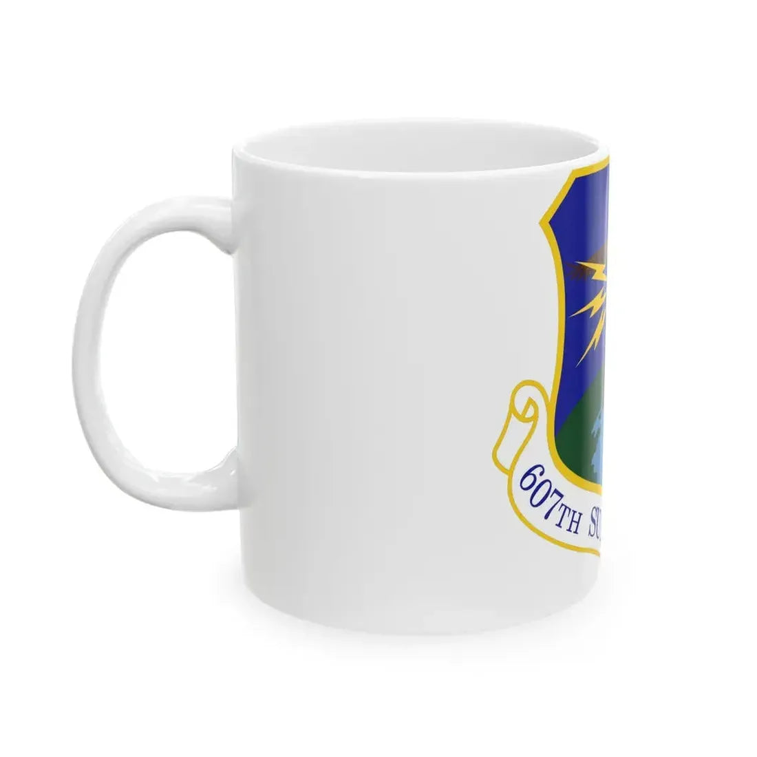 607th Support Group (U.S. Air Force) White Coffee Mug - Go Mug Yourself