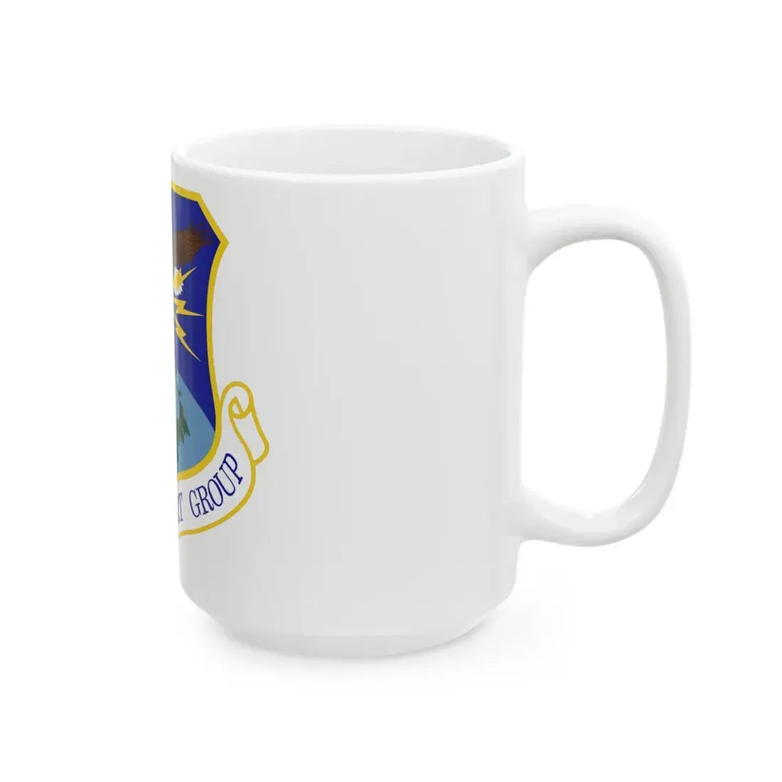 607th Support Group (U.S. Air Force) White Coffee Mug - Go Mug Yourself