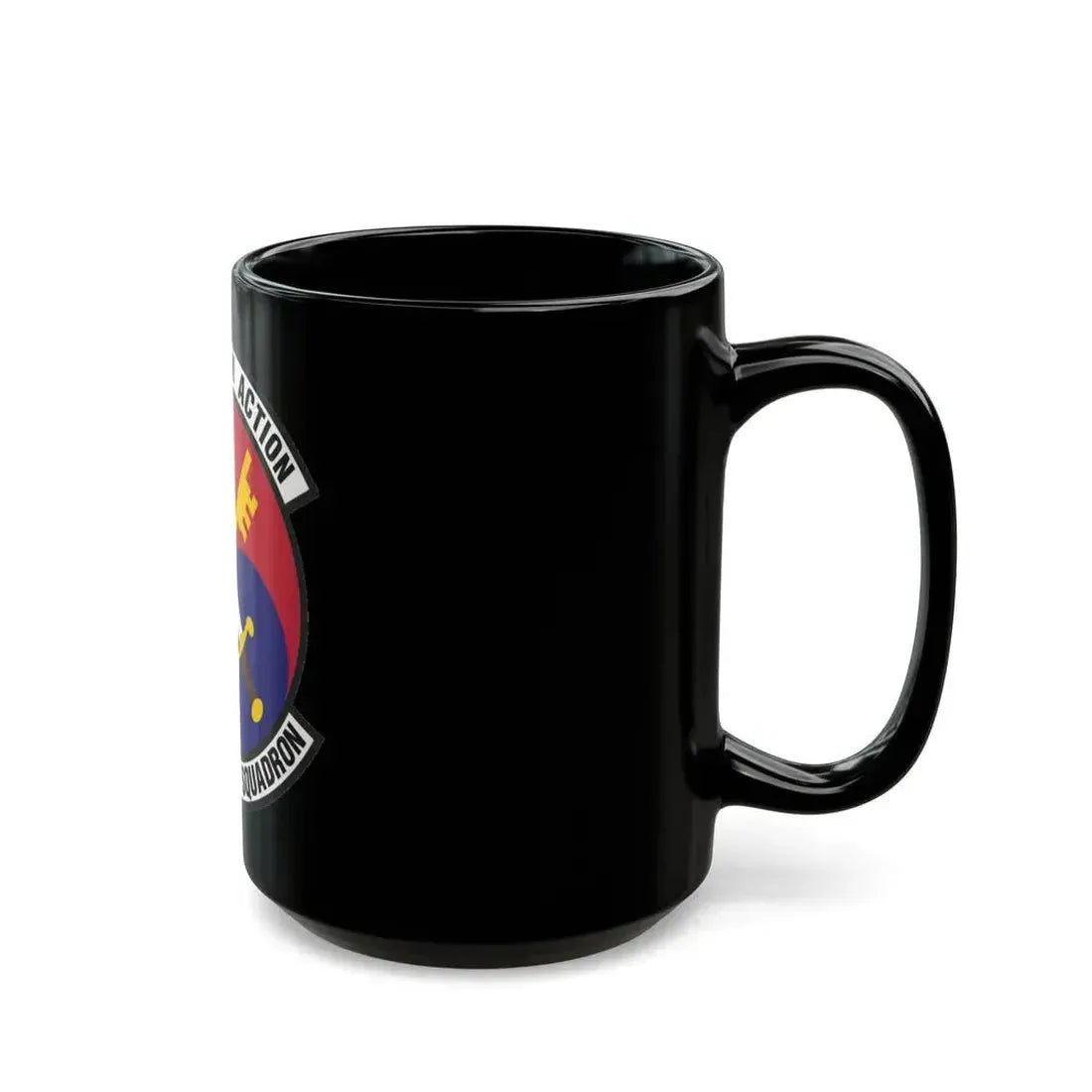 607th Support Squadron (U.S. Air Force) Black Coffee Mug - Go Mug Yourself