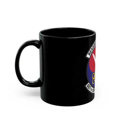607th Support Squadron (U.S. Air Force) Black Coffee Mug - Go Mug Yourself