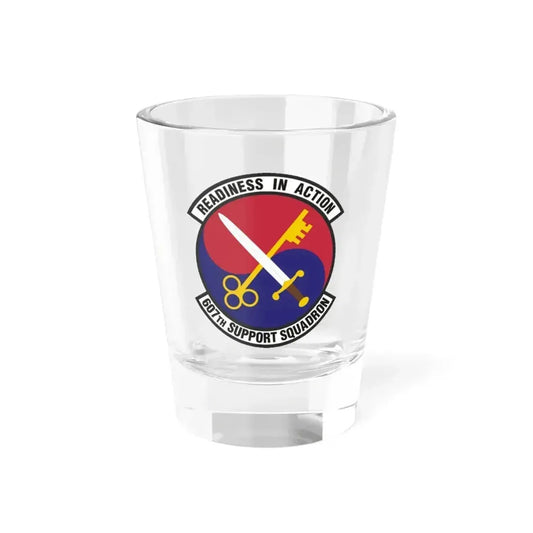 607th Support Squadron (U.S. Air Force) Shot Glass 1.5oz 1.5oz - Go Mug Yourself