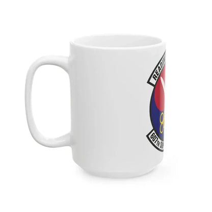 607th Support Squadron (U.S. Air Force) White Coffee Mug - Go Mug Yourself