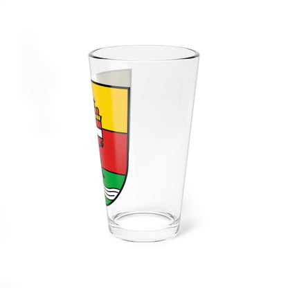 DEU Altheim bei Riedlingen COA (Germany) (Coat of Arms) Pint Glass 16oz