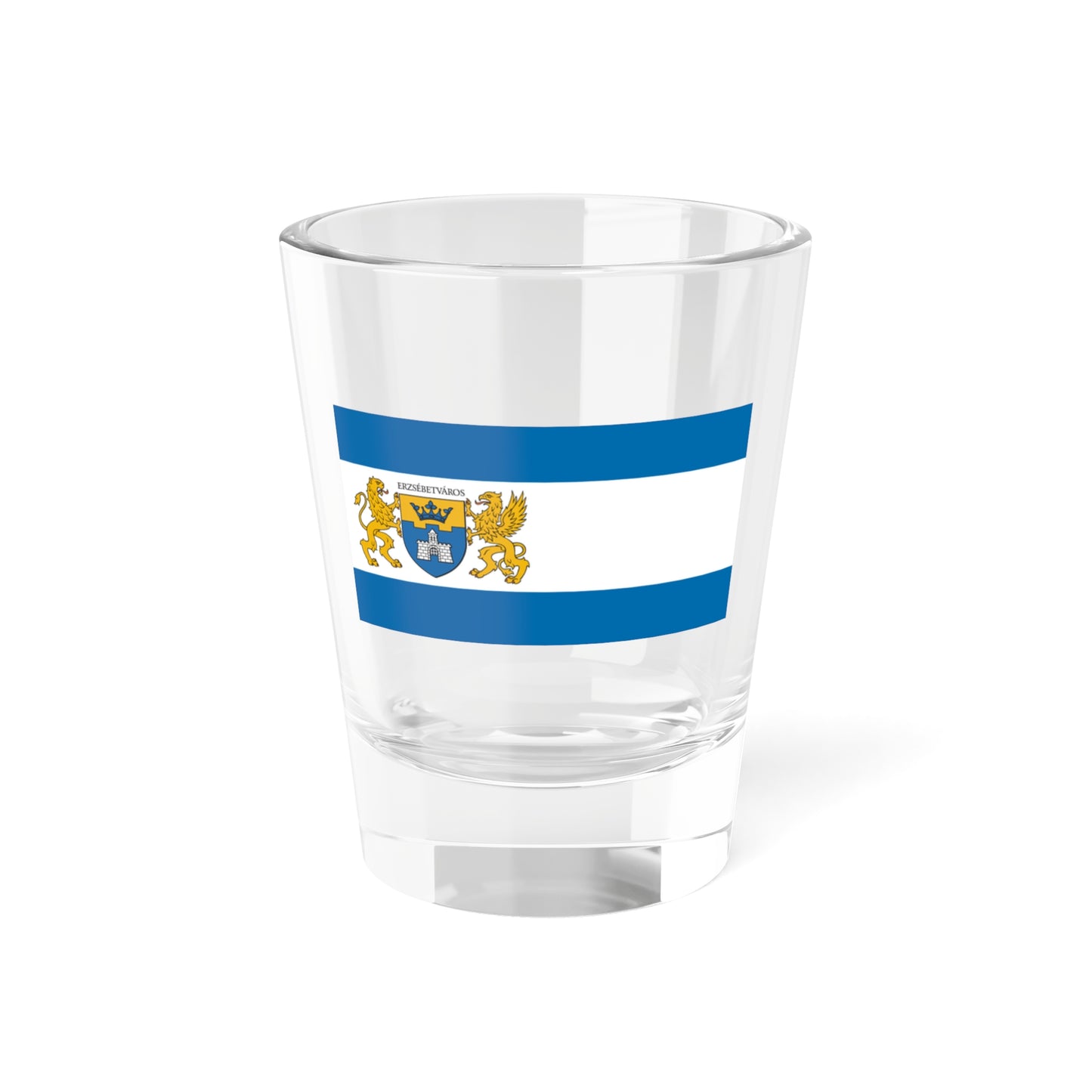 Flag of the 7th District of Budapest (Hungary) Shot Glass 1.5oz
