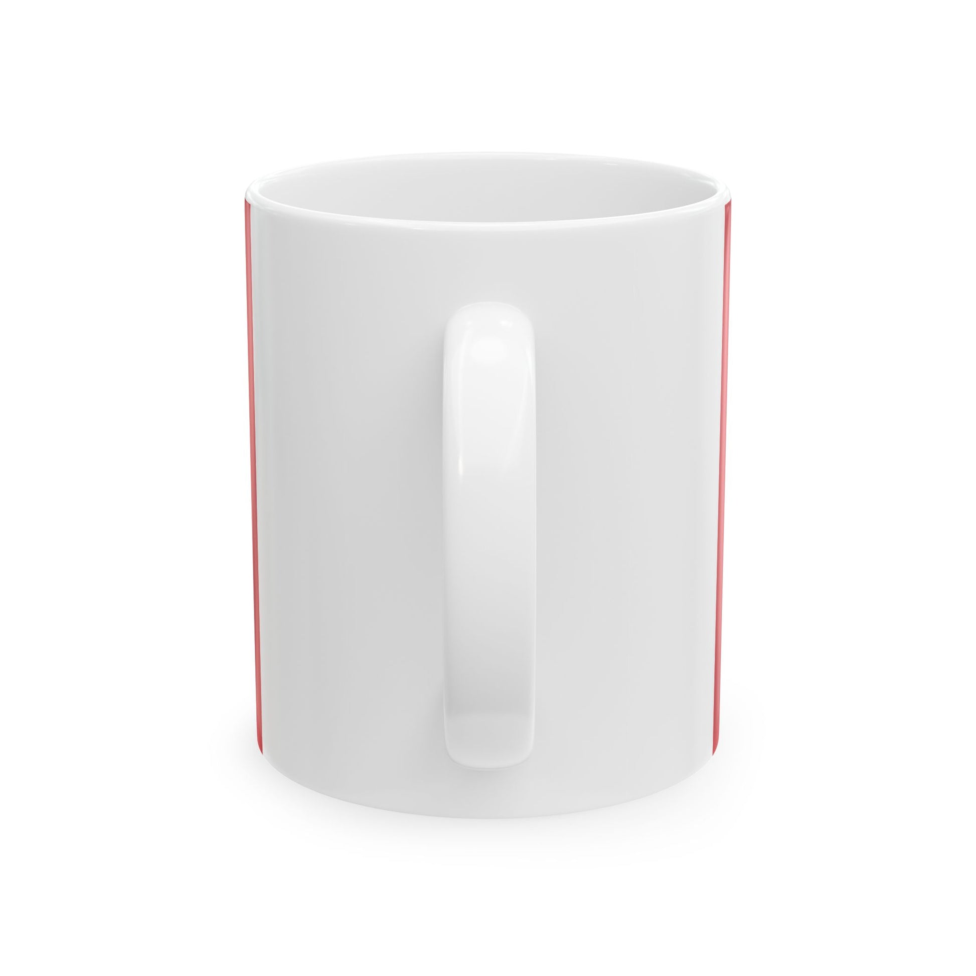 Flag of the Community of Madrid Spain - White Coffee Mug-Go Mug Yourself