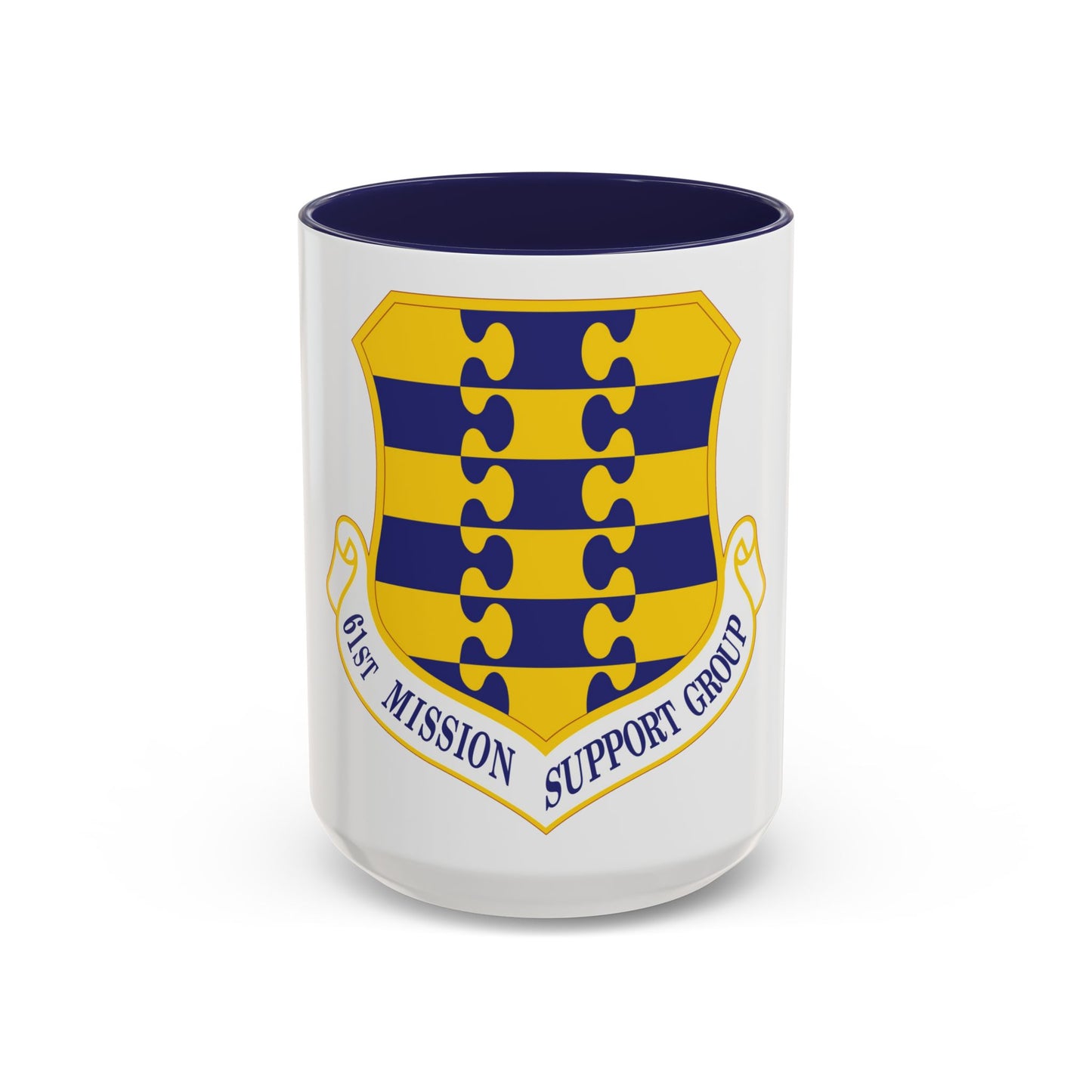 61st Mission Support Group (U.S. Air Force) Accent Coffee Mug