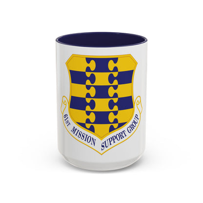 61st Mission Support Group (U.S. Air Force) Accent Coffee Mug