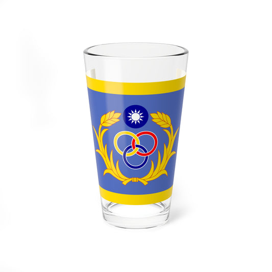 ROC Commanding General of Garrison Flag (China) Pint Glass 16oz