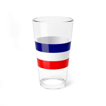 Flag of France for user page (France) Pint Glass 16oz