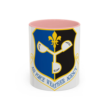 Air Force Weather Agency (U.S. Air Force) Accent Coffee Mug