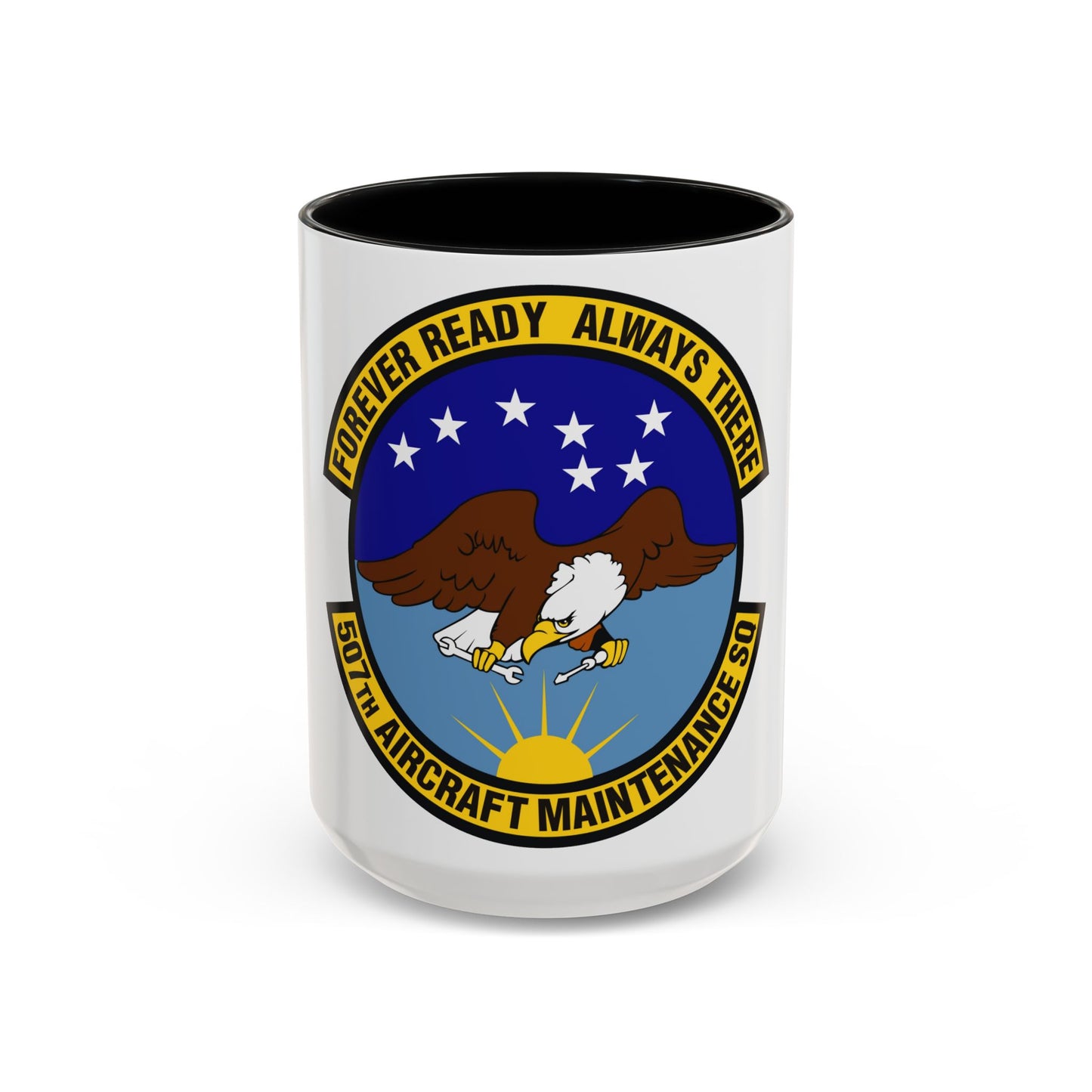 507th Aircraft Maintenance Squadron (U.S. Air Force) Accent Coffee Mug