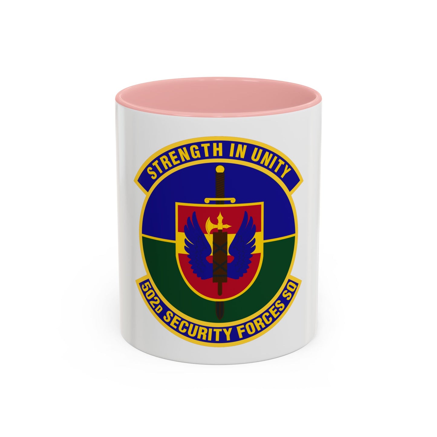 502d Security Forces Squadron (U.S. Air Force) Accent Coffee Mug