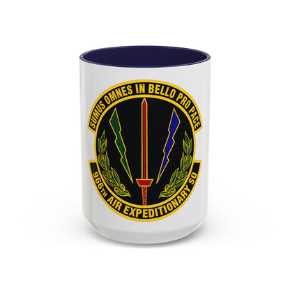 966th Air Expeditionary Squadron (U.S. Air Force) Accent Coffee Mug