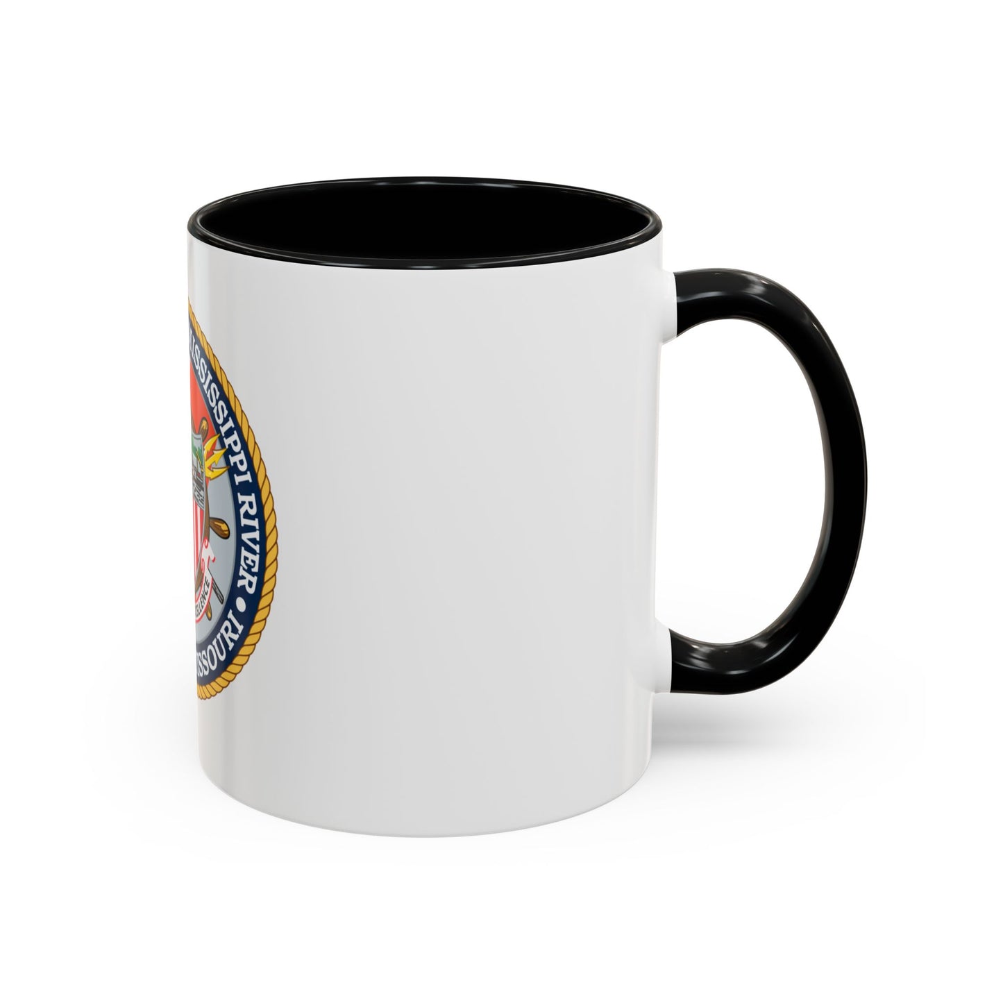 USCG Sector Upper Mississippi River (U.S. Coast Guard) Accent Coffee Mug