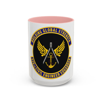 628th Civil Engineer Squadron (U.S. Air Force) Accent Coffee Mug