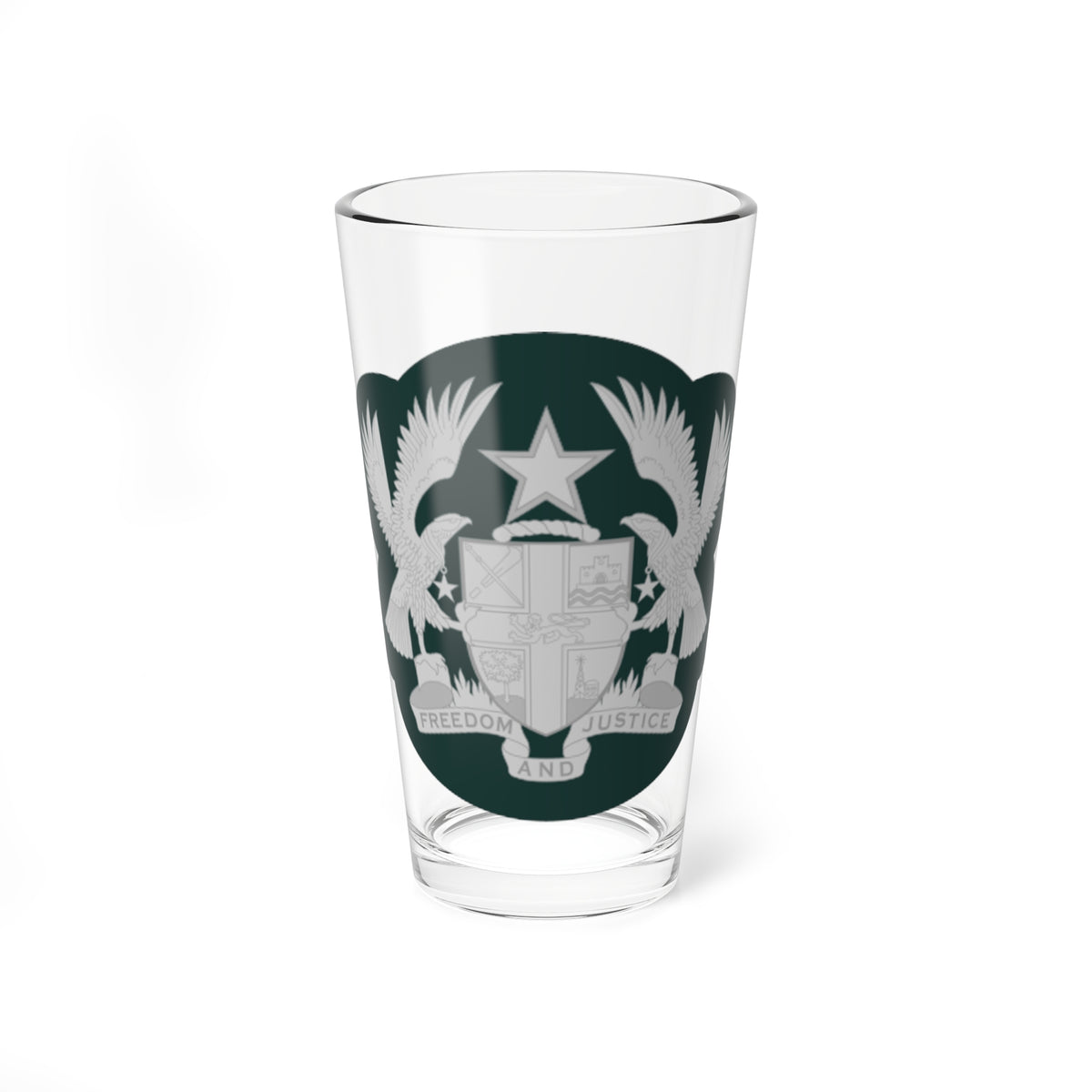 Ghana Army OR 8 (Ghana) (Military Rank) Pint Glass 16oz