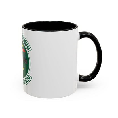 25th Fighters Sq (U.S. Air Force) Accent Coffee Mug