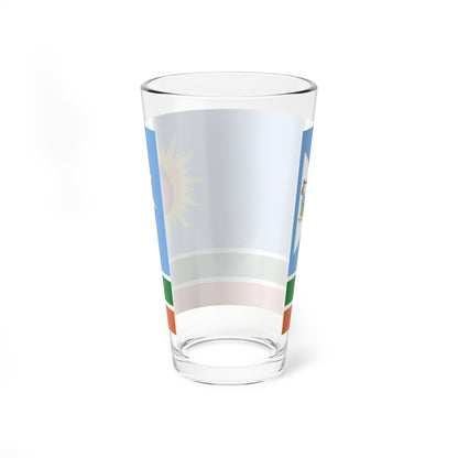 Bandera Municipio Guanipa (Venezuela) Pint Glass 16oz