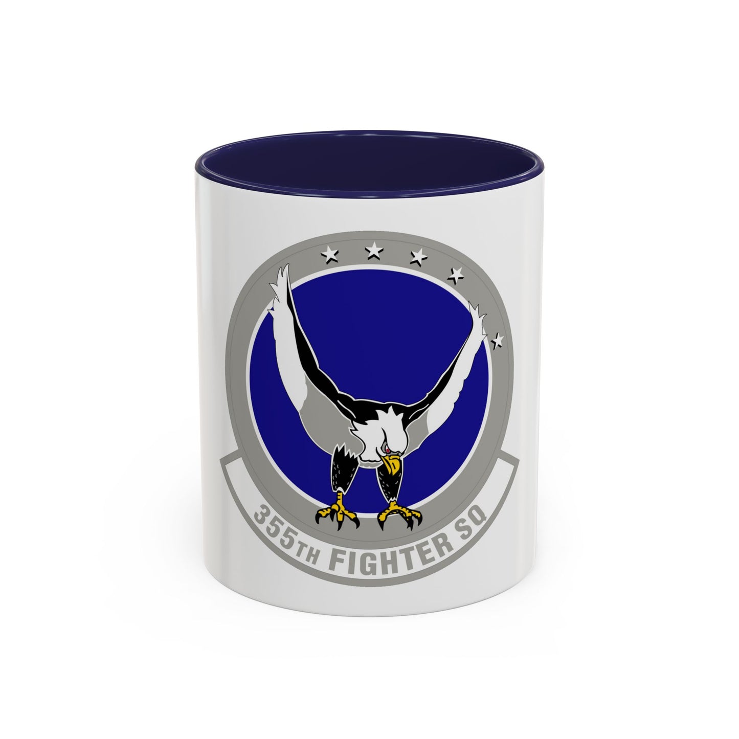 355 Fighter Squadron PACAF (U.S. Air Force) Accent Coffee Mug
