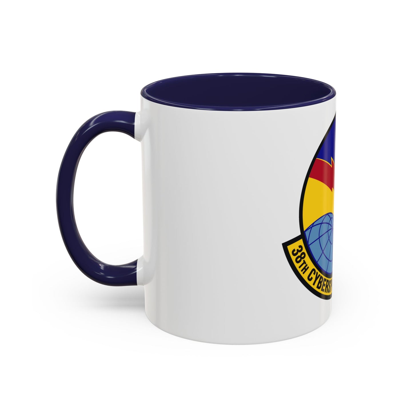 38th Cyberspace Readiness Squadron (U.S. Air Force) Accent Coffee Mug