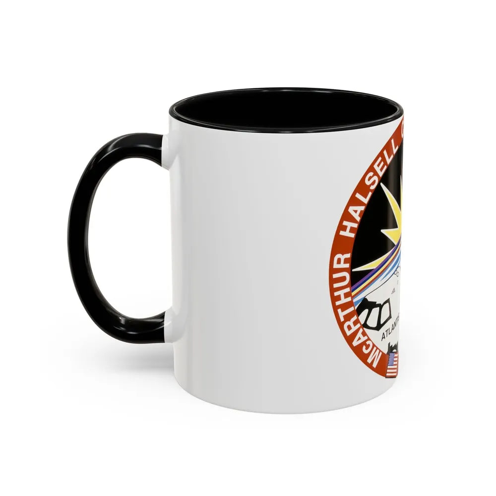 STS 74 (NASA) Accent Coffee Mug-Go Mug Yourself