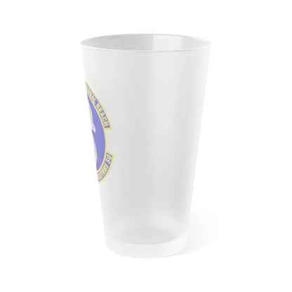 608th Air Communications Squadron (U.S. Air Force) Frosted Pint Glass 16oz-Go Mug Yourself