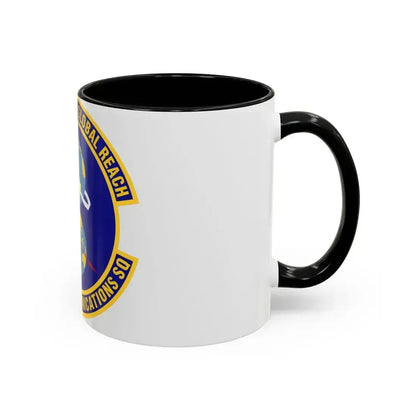 608th Air Communications Squadron (U.S. Air Force) Accent Coffee Mug - Go Mug Yourself