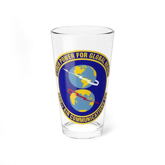 608th Air Communications Squadron (U.S. Air Force) Pint Glass 16oz 16oz - Go Mug Yourself