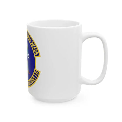 608th Air Communications Squadron (U.S. Air Force) White Coffee Mug - Go Mug Yourself
