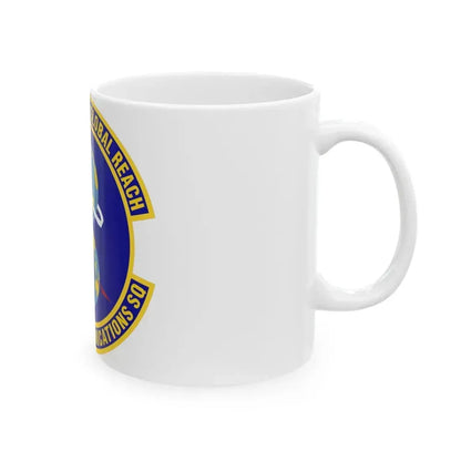 608th Air Communications Squadron (U.S. Air Force) White Coffee Mug - Go Mug Yourself
