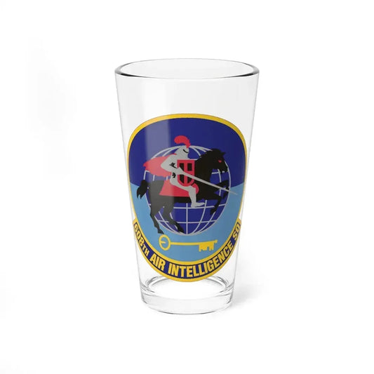 608th Air Intelligence Squadron (U.S. Air Force) Pint Glass 16oz 16oz - Go Mug Yourself