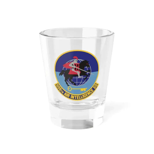 608th Air Intelligence Squadron (U.S. Air Force) Shot Glass 1.5oz 1.5oz - Go Mug Yourself