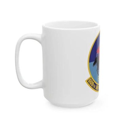 608th Air Intelligence Squadron (U.S. Air Force) White Coffee Mug - Go Mug Yourself