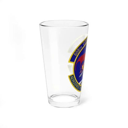 608th Combat Plans Squadron (U.S. Air Force) Pint Glass 16oz - Go Mug Yourself
